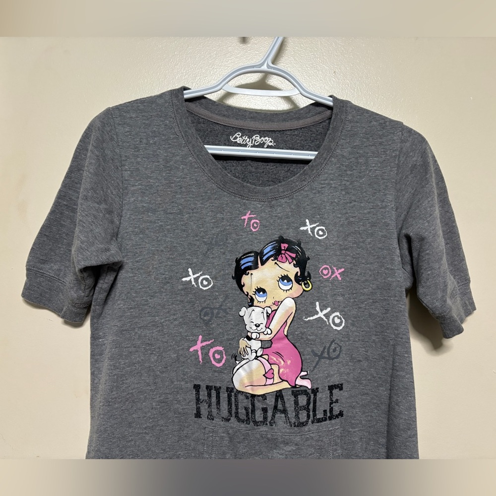 VINTAGE BETTY BOOP SWEATSHIRT DRESS - Picture 5 of 16